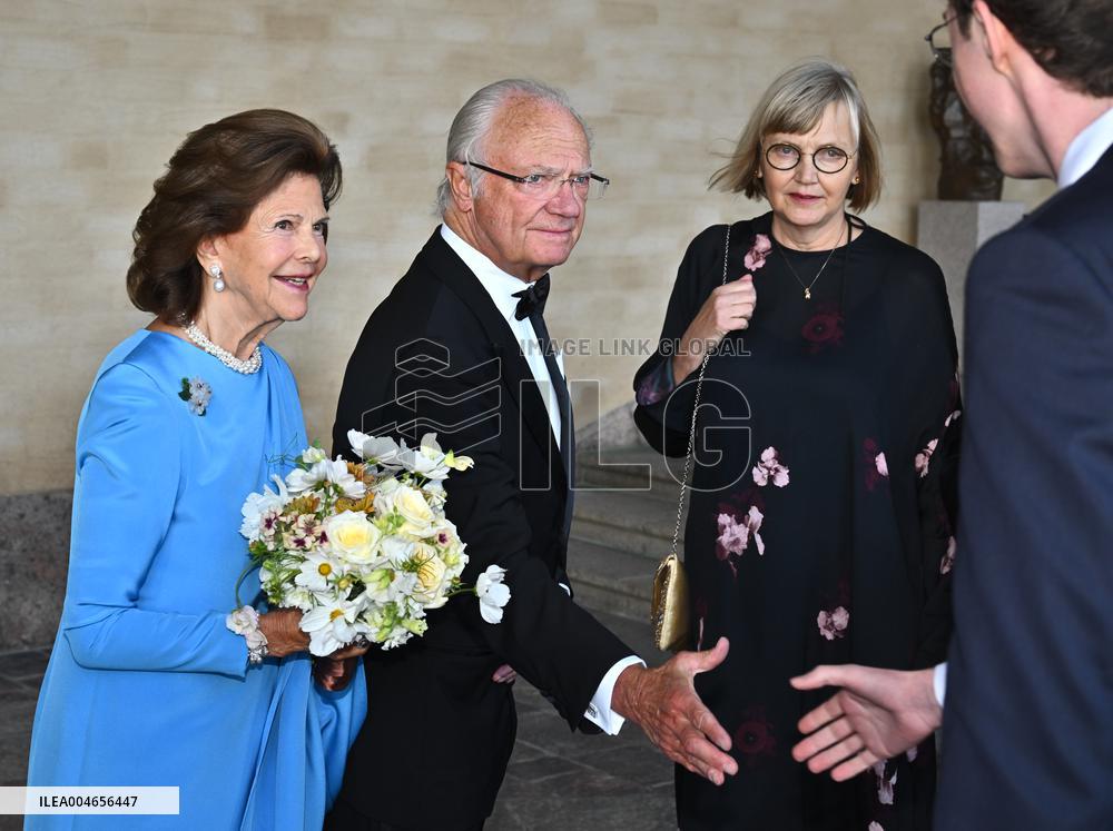 THE SWEDISH ROYAL COUPLE ATTENDS THE STOCKHOLM WATER PRIZE