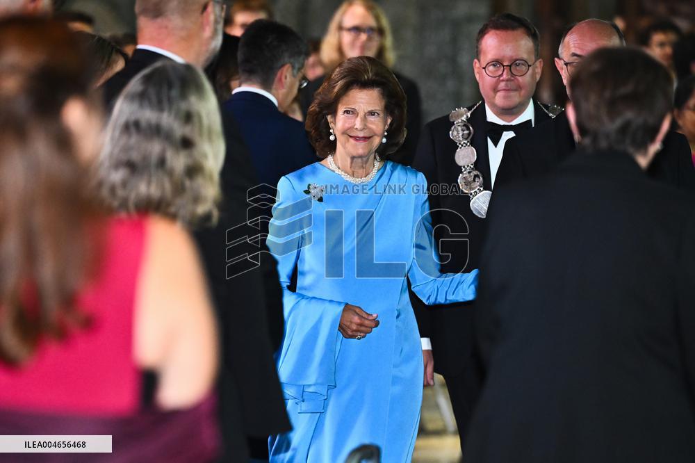 THE SWEDISH ROYAL COUPLE ATTENDS THE STOCKHOLM WATER PRIZE