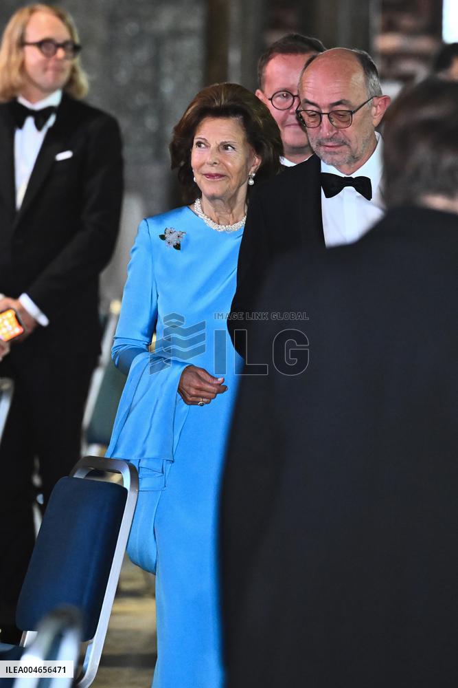 THE SWEDISH ROYAL COUPLE ATTENDS THE STOCKHOLM WATER PRIZE