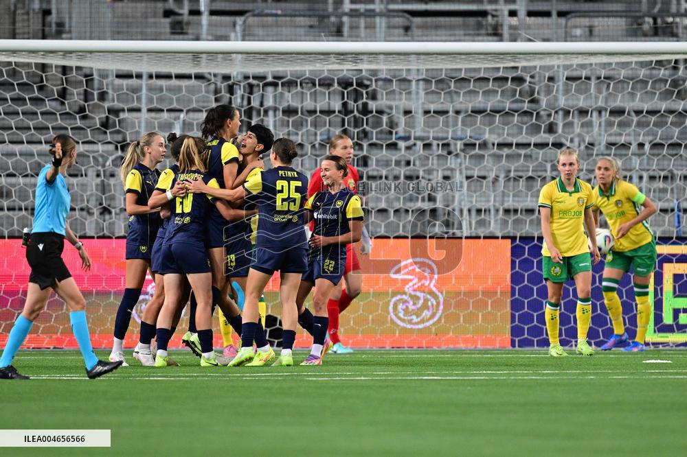 CHAMPIONS LEAGUE QUALIFYING HAMMARBY-METALIST KHARKIV