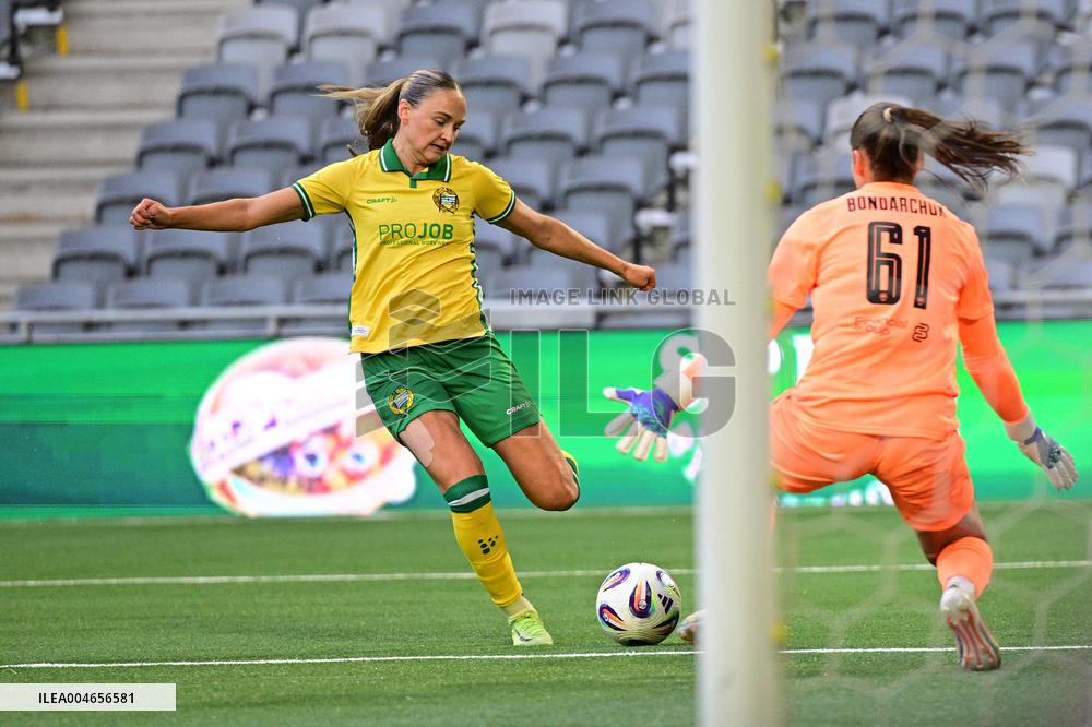 CHAMPIONS LEAGUE QUALIFYING HAMMARBY-METALIST KHARKIV