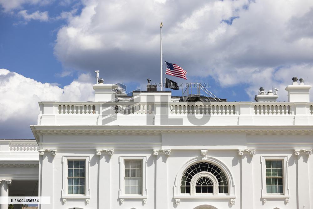 Flags lowered at White House for victims of mass shooting in Minneapolis
