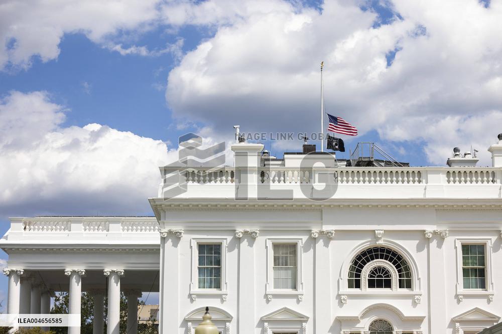 Flags lowered at White House for victims of mass shooting in Minneapolis