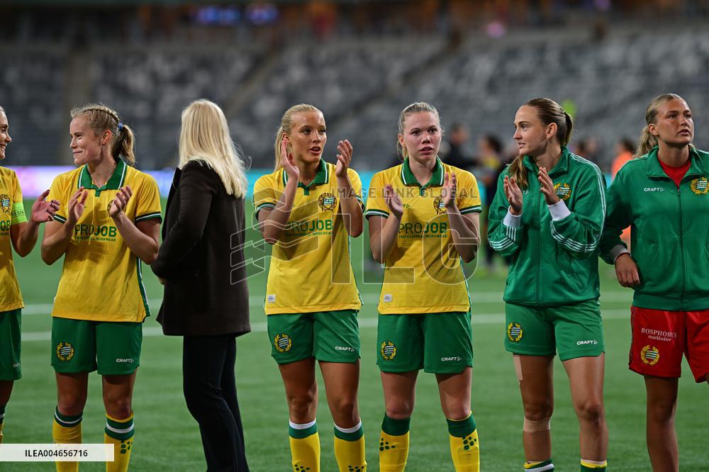 CHAMPIONS LEAGUE QUALIFYING HAMMARBY-METALIST KHARKIV