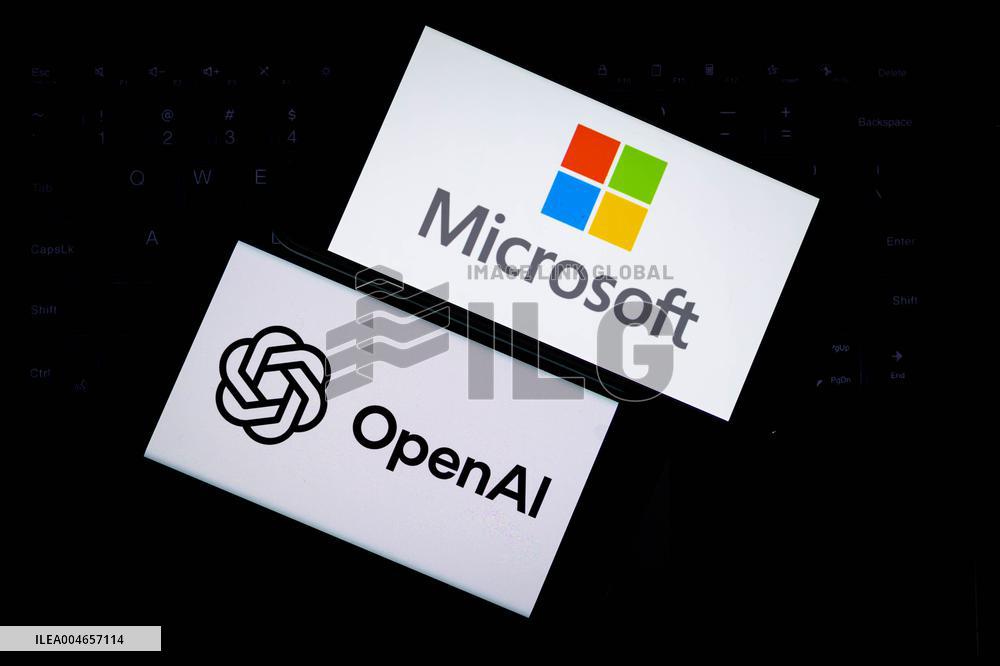 Illustration Microsoft OpenAI