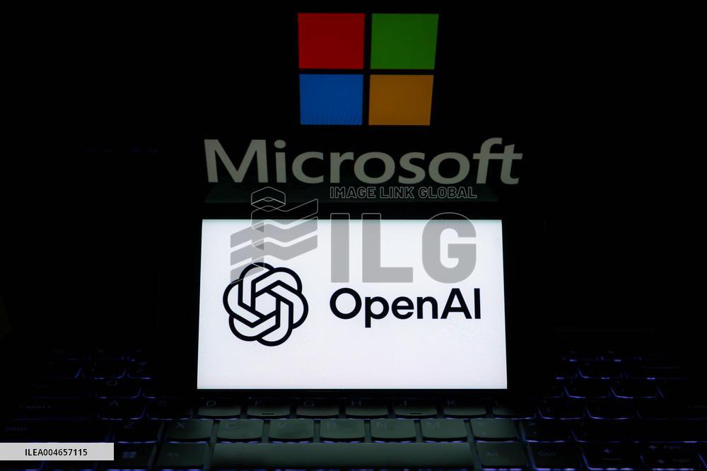 Illustration Microsoft OpenAI