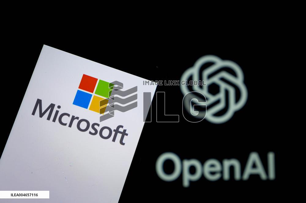 Illustration Microsoft OpenAI