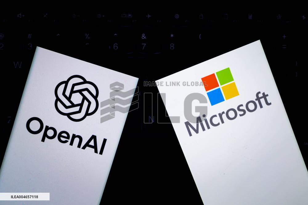 Illustration Microsoft OpenAI