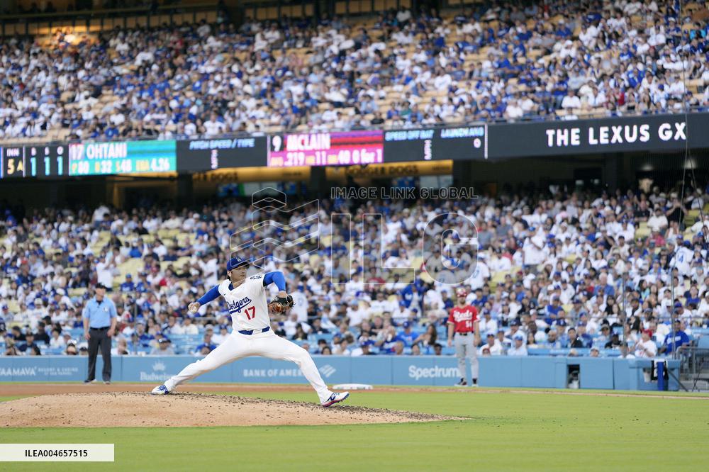 Baseball: Reds vs. Dodgers