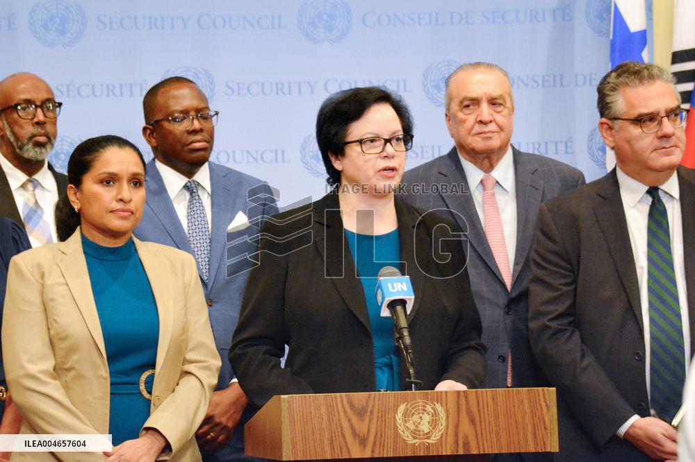 U.N. Security Council member states on Gaza crisis