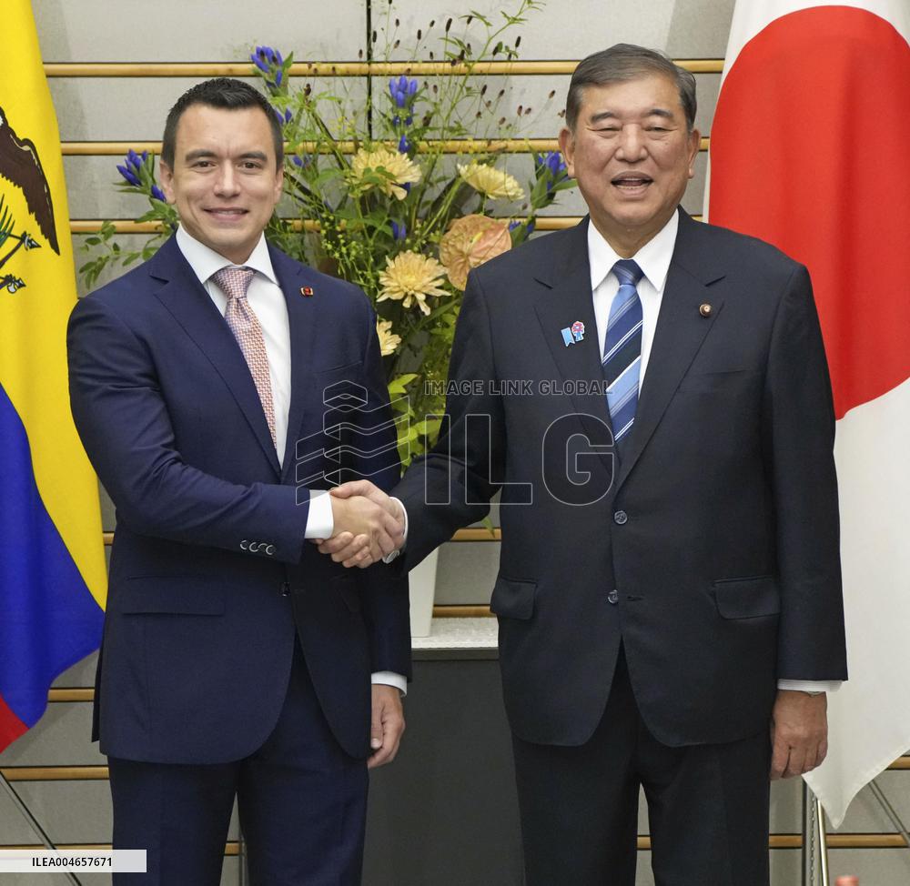 Japan-Ecuador talks