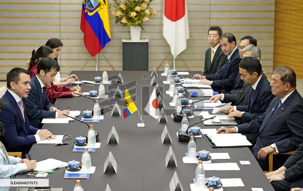 Japan-Ecuador talks