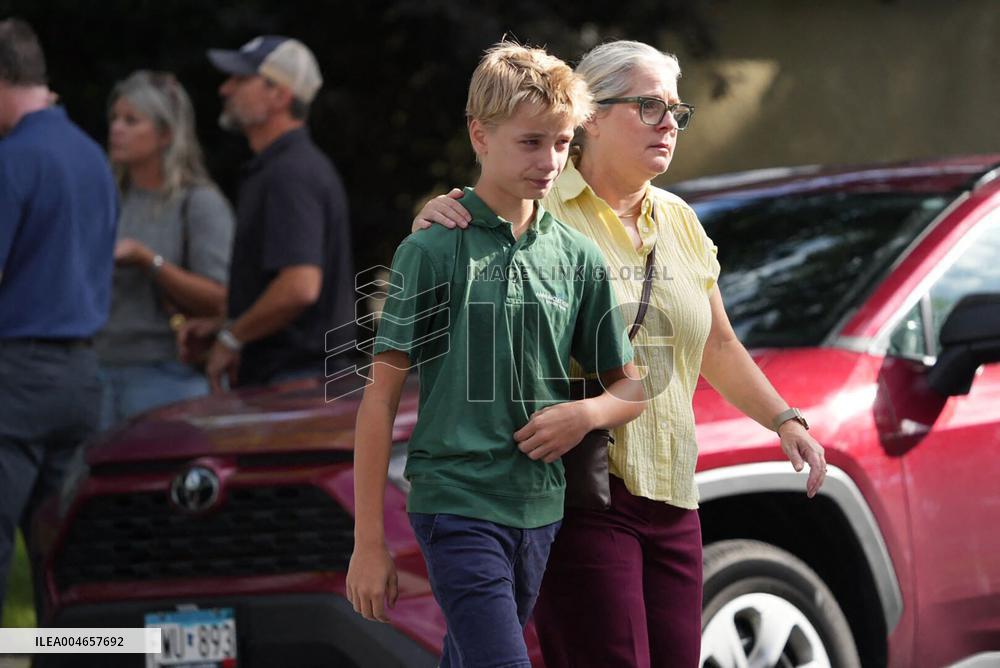 Shooting Outside Annunciation Church Leaves Two Children Dead - Minneapolis