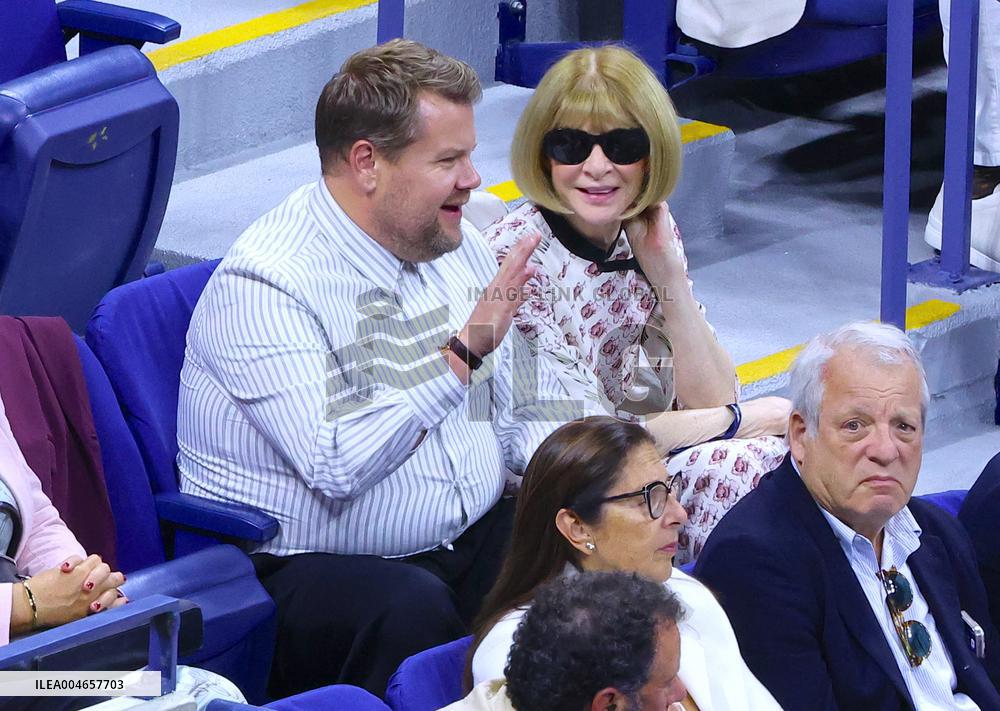 Celebs attend US Open - NYC