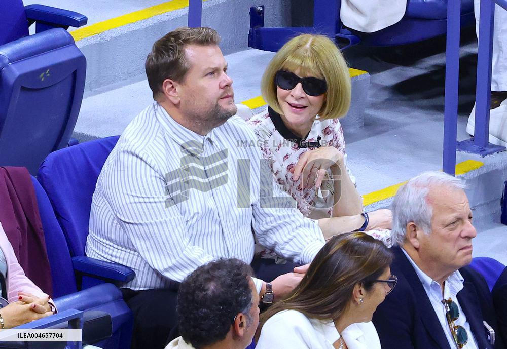 Celebs attend US Open - NYC