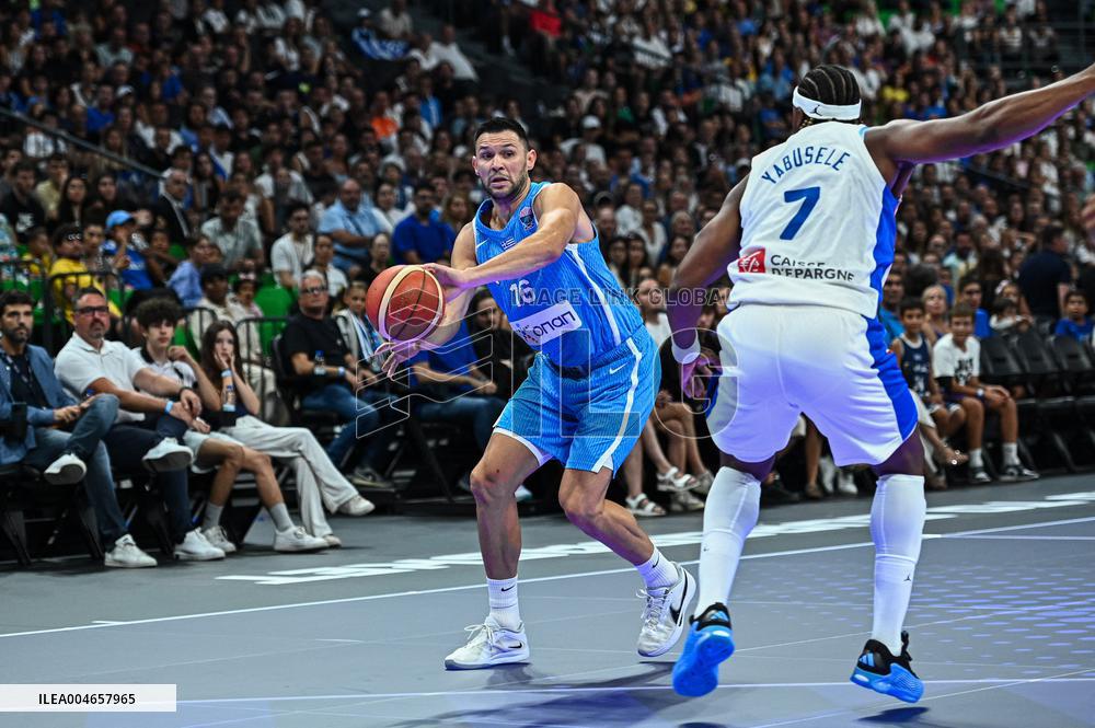 BASKET - Amichevole - Greece vs France