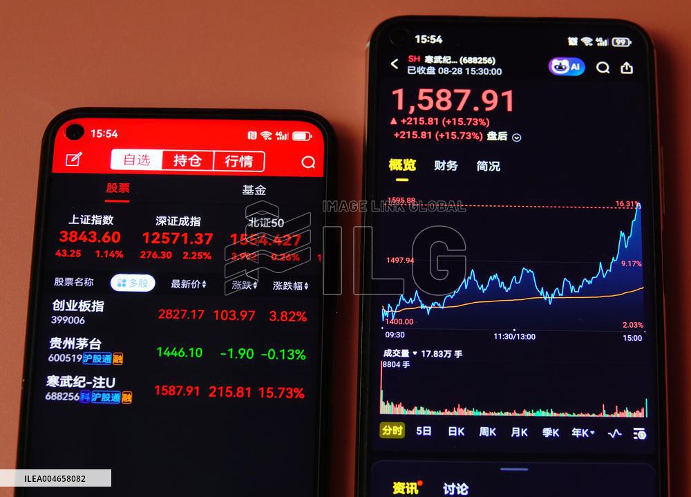 Cambrian Market Value Exceeds Kweichow Moutai