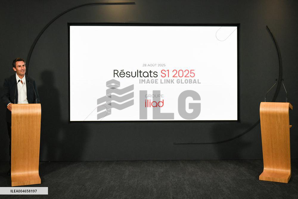 iliad group presser in Paris FA