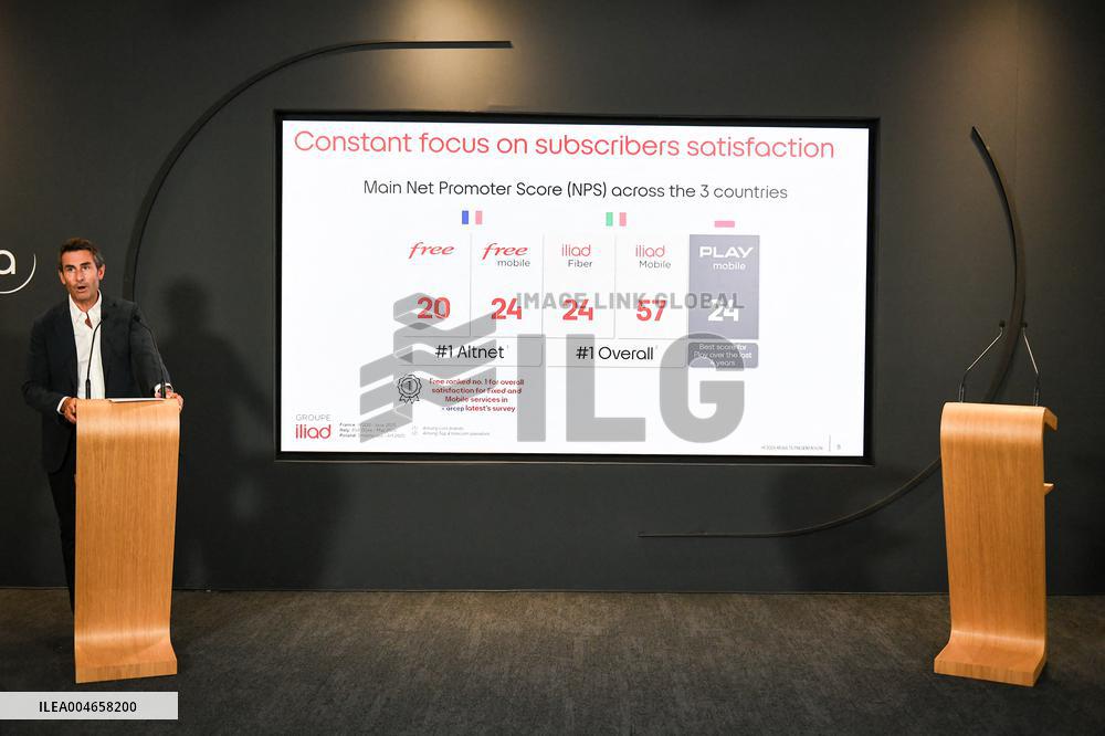 iliad group presser in Paris FA