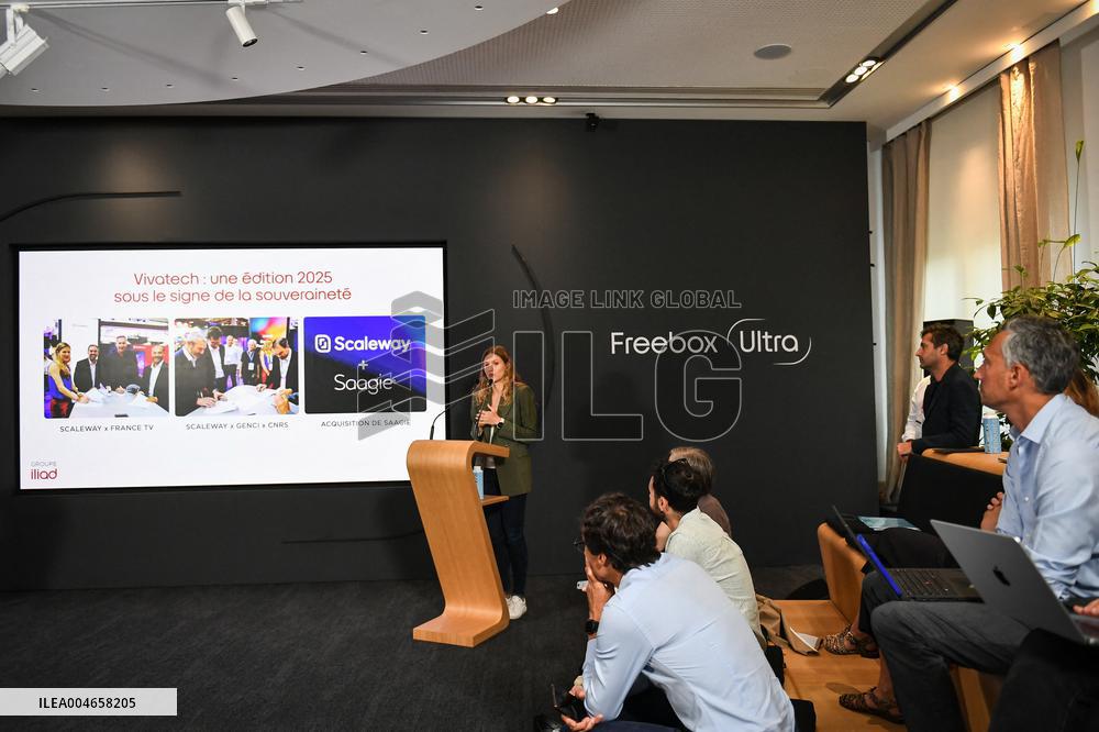 iliad group presser in Paris FA