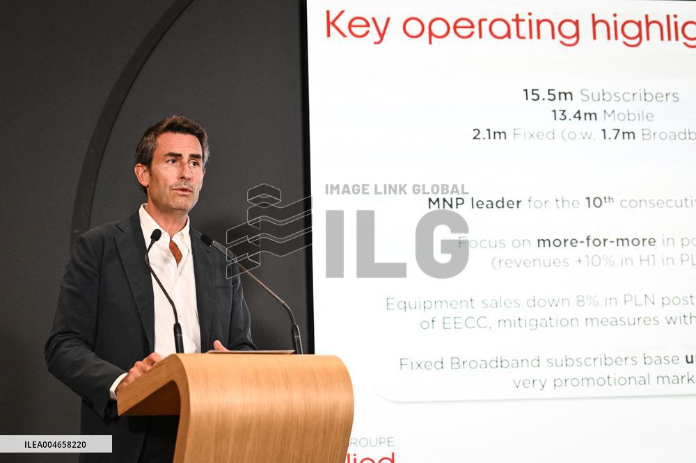 iliad group presser in Paris FA