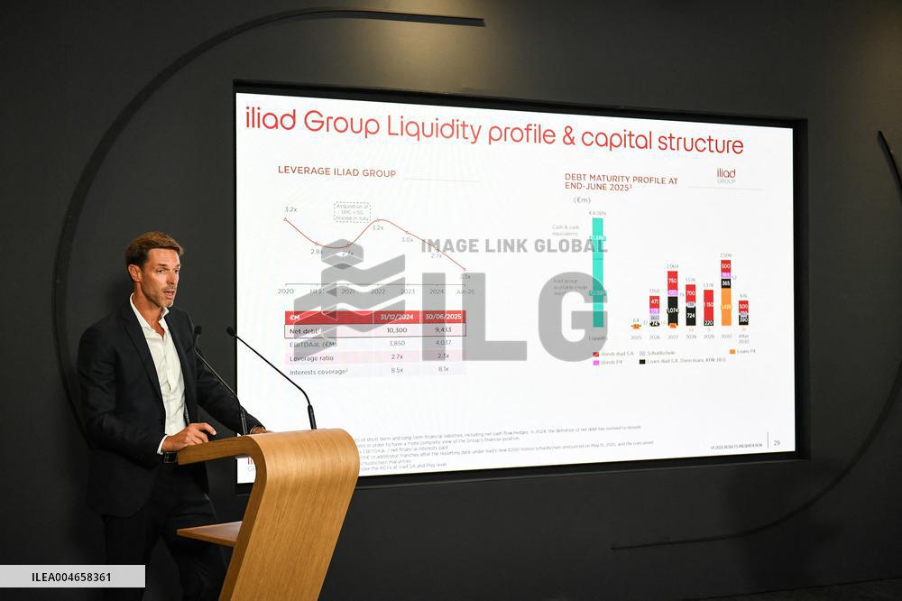 iliad group presser in Paris FA