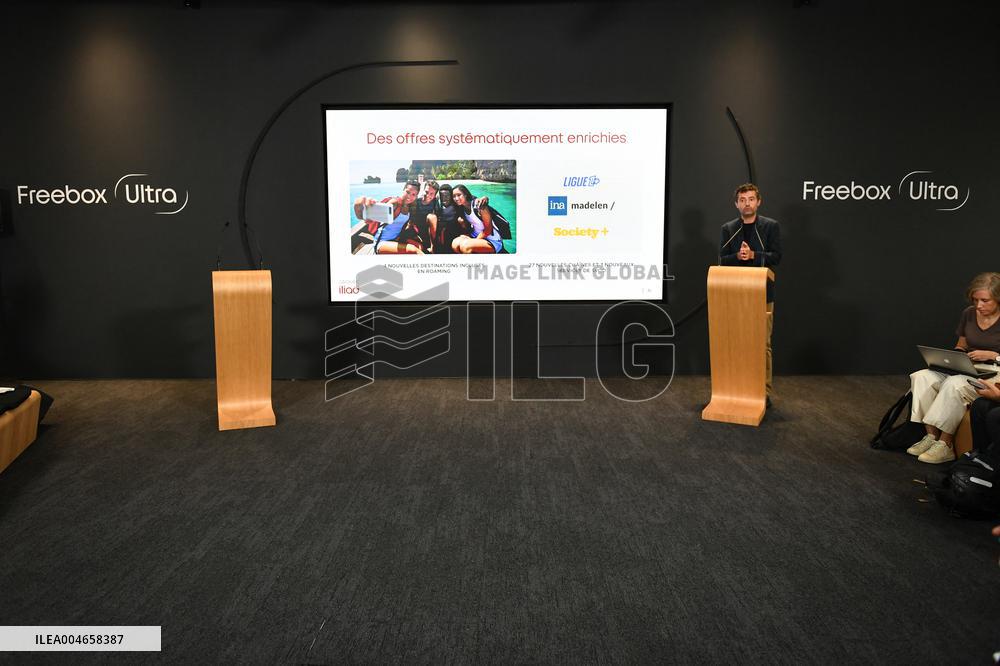 iliad group presser in Paris FA