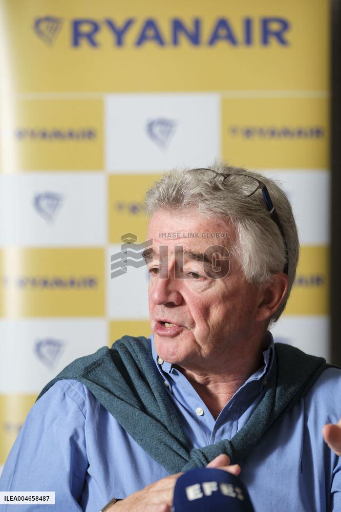 Ryanair Press Breakfast - Brussels