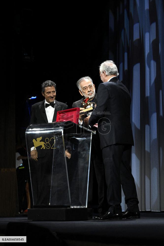 Venice - Opening Ceremony and Award Ceremony