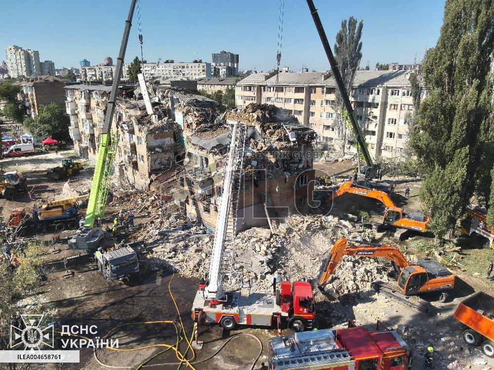 Significant Russian Attack in Kyiv - Ukraine