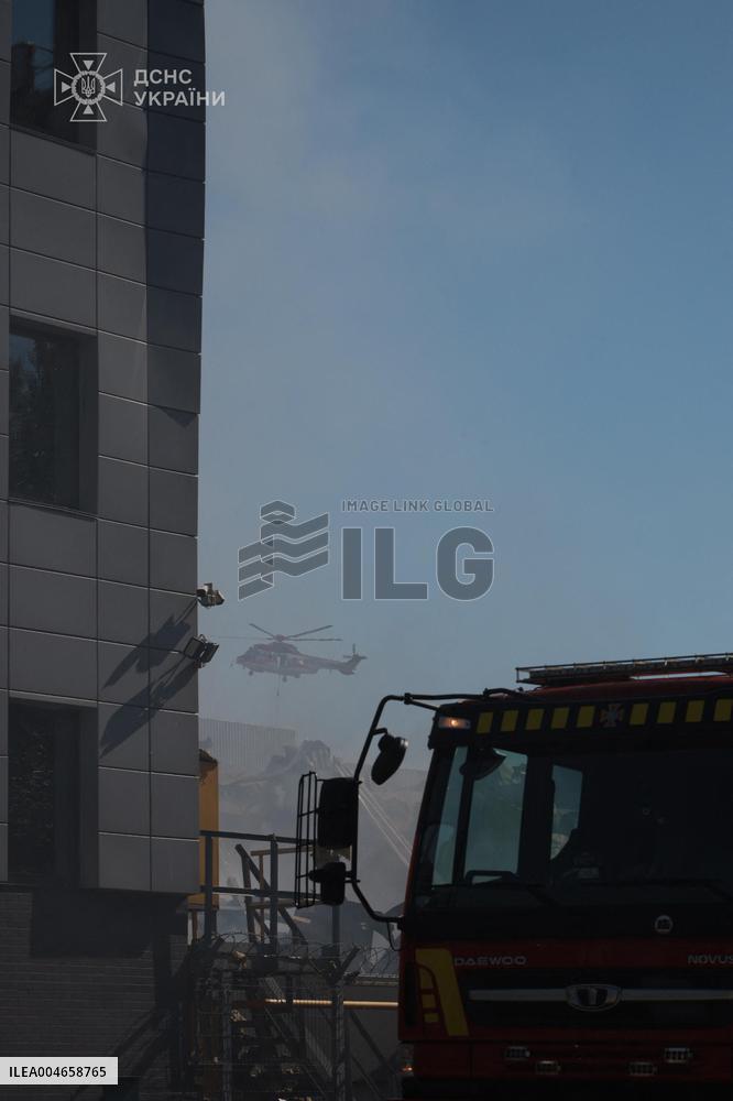 Significant Russian Attack in Kyiv - Ukraine