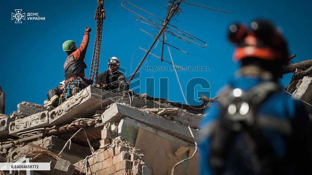 Significant Russian Attack in Kyiv - Ukraine