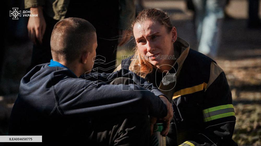 Significant Russian Attack in Kyiv - Ukraine