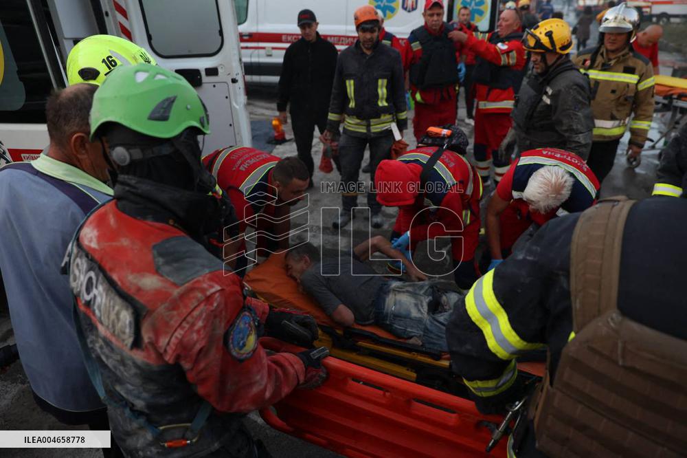 Significant Russian Attack in Kyiv - Ukraine