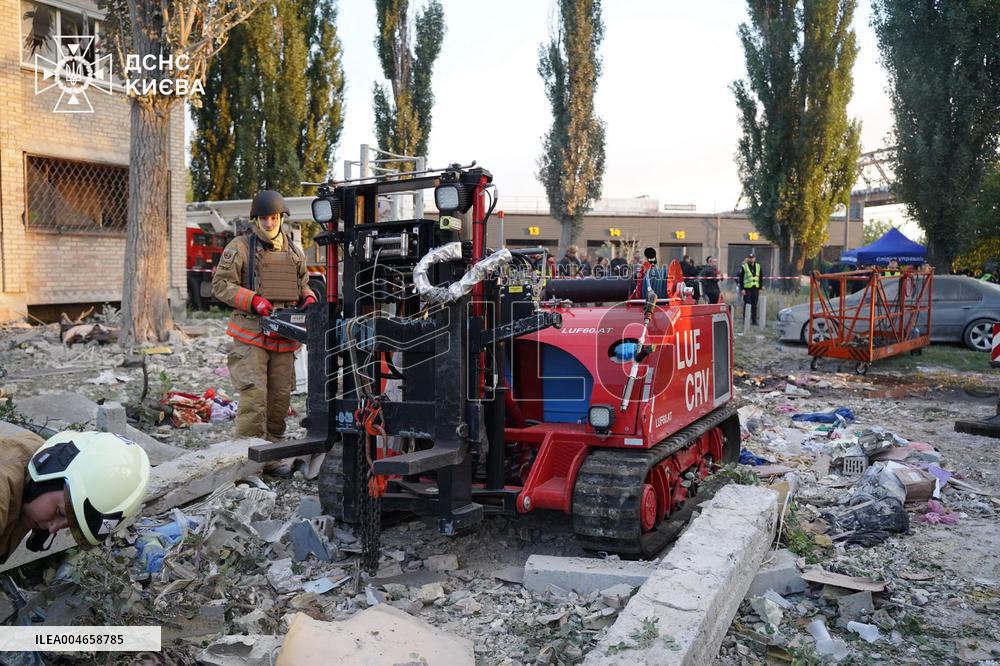 Significant Russian Attack in Kyiv - Ukraine