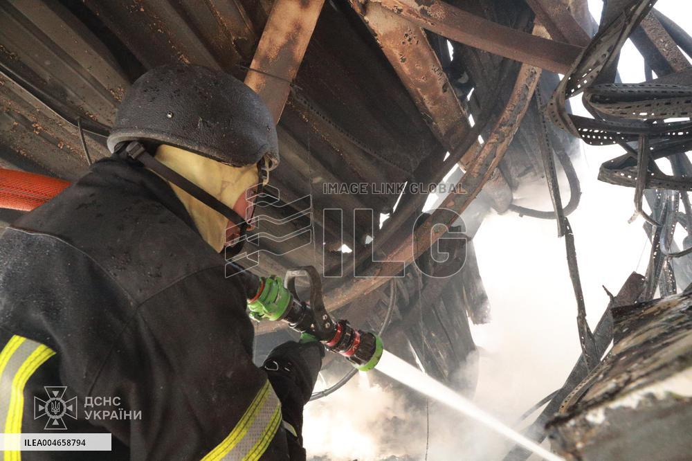 Significant Russian Attack in Kyiv - Ukraine