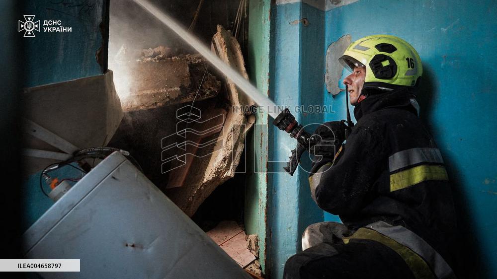 Significant Russian Attack in Kyiv - Ukraine