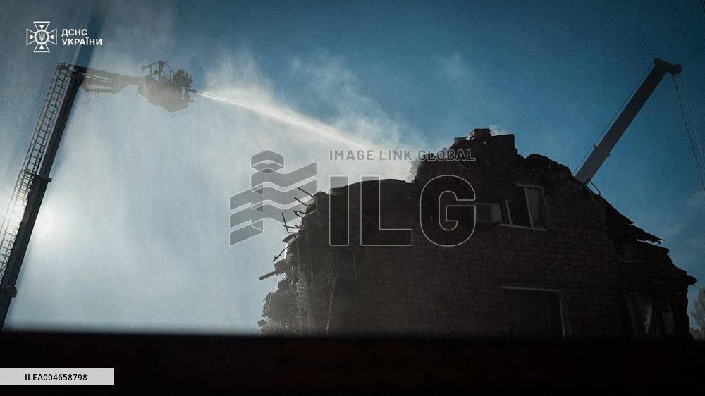 Significant Russian Attack in Kyiv - Ukraine