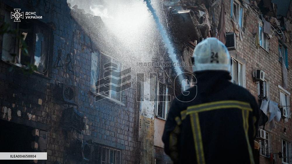 Significant Russian Attack in Kyiv - Ukraine