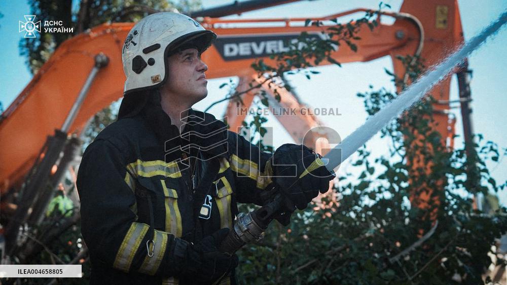 Significant Russian Attack in Kyiv - Ukraine