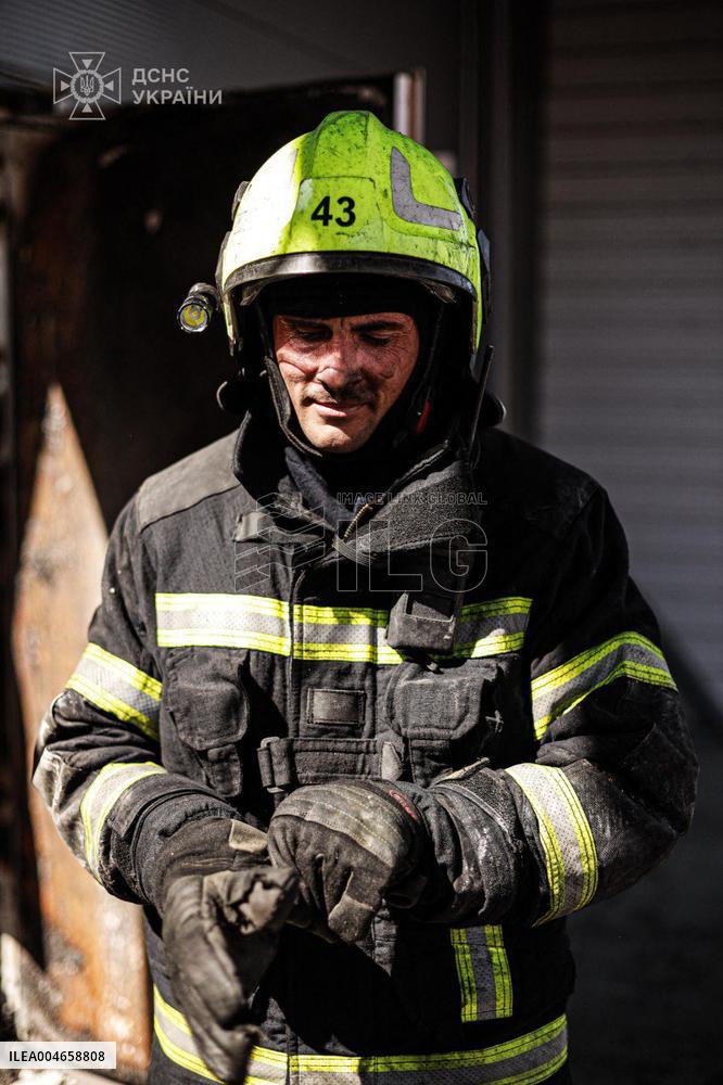 Significant Russian Attack in Kyiv - Ukraine