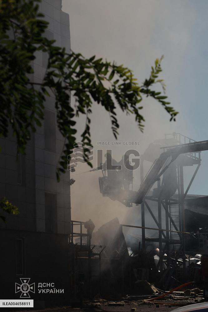 Significant Russian Attack in Kyiv - Ukraine