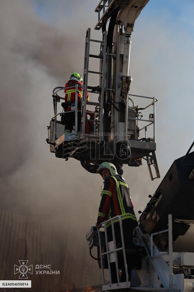 Significant Russian Attack in Kyiv - Ukraine