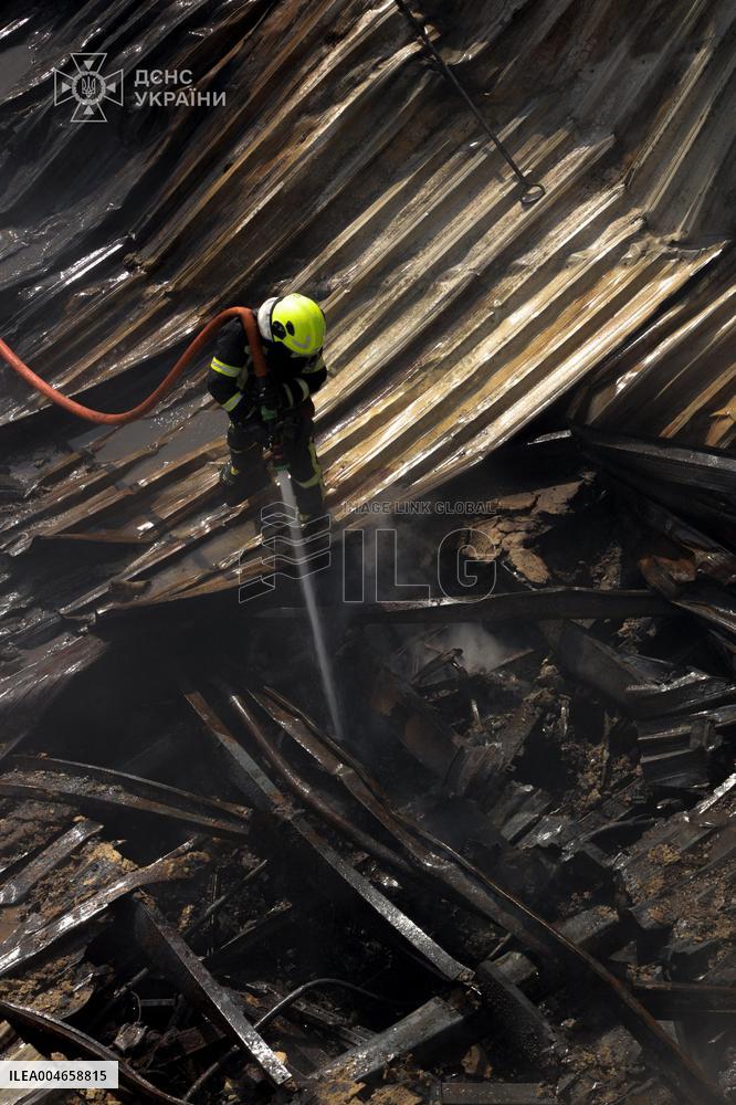 Significant Russian Attack in Kyiv - Ukraine