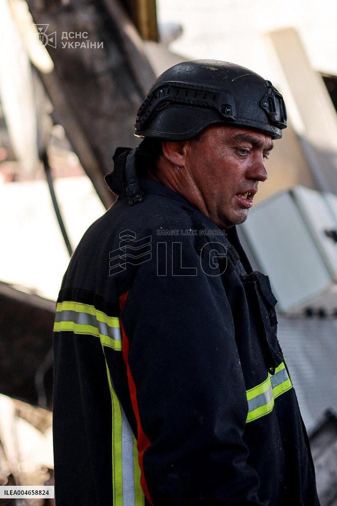 Significant Russian Attack in Kyiv - Ukraine