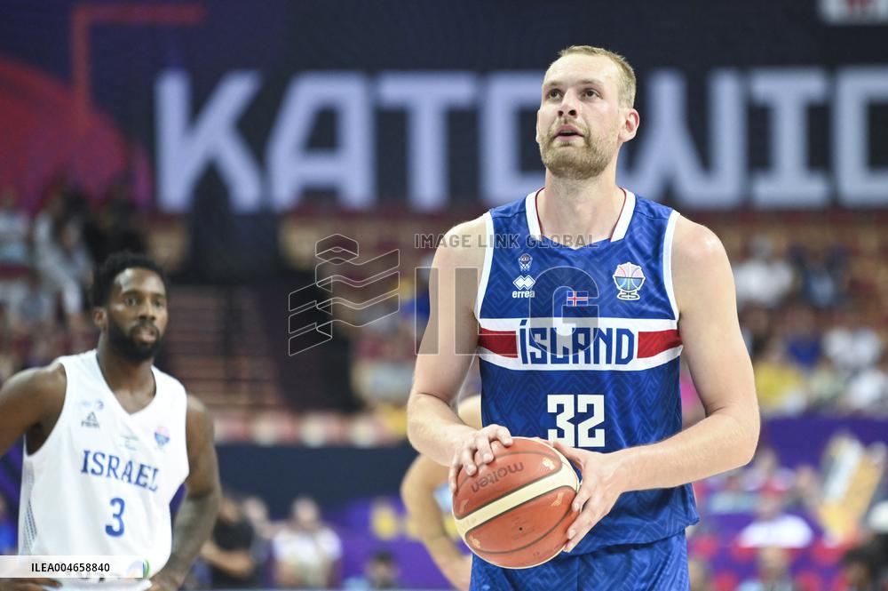 BASKET - Basket Internazionali - FIBA EuroBasket 2025 Israel vs Iceland