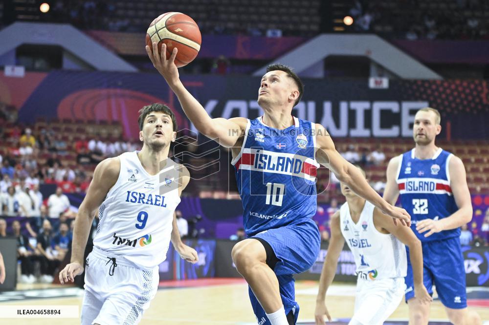 BASKET - Basket Internazionali - FIBA EuroBasket 2025 Israel vs Iceland