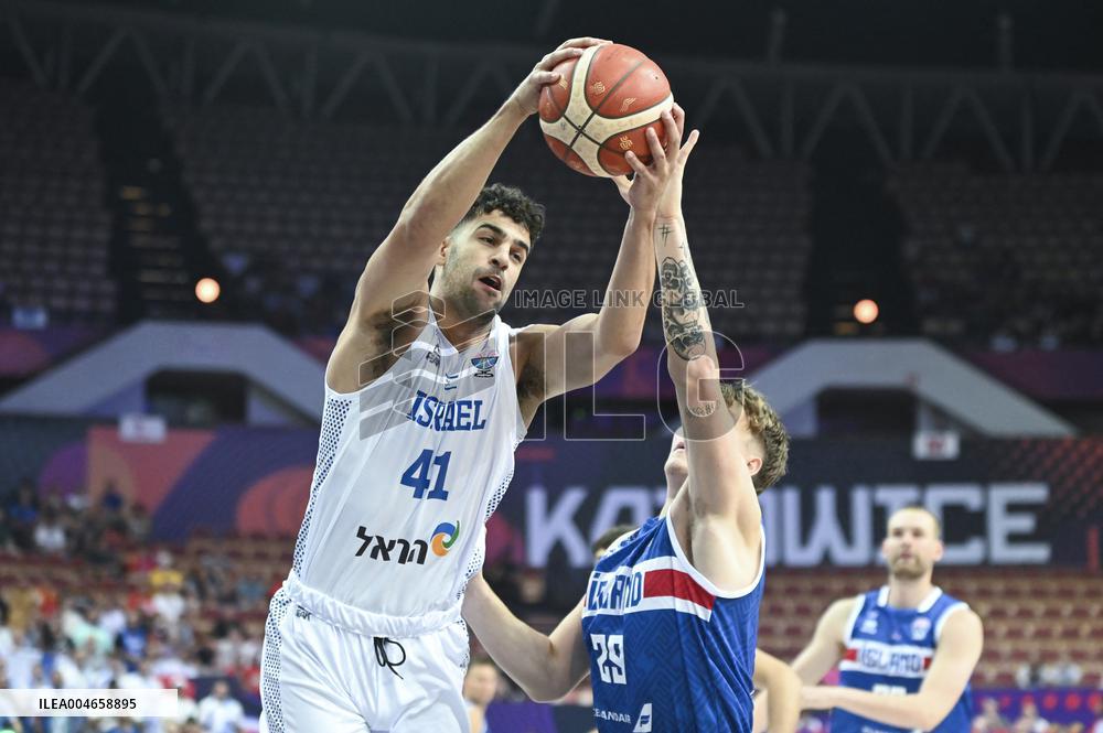 BASKET - Basket Internazionali - FIBA EuroBasket 2025 Israel vs Iceland