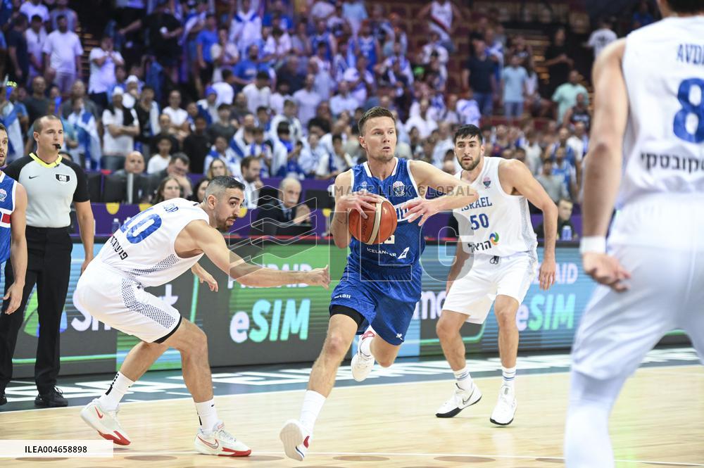 BASKET - Basket Internazionali - FIBA EuroBasket 2025 Israel vs Iceland