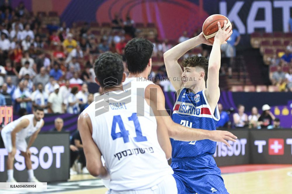 BASKET - Basket Internazionali - FIBA EuroBasket 2025 Israel vs Iceland